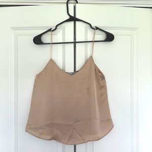 NWT Stradivarius Satin Top